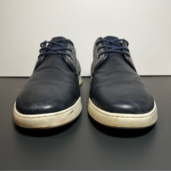 Mens MOUNTAIN CREEK Navy Blue Oxford Style Casual Sneakers / Size 11 M - Picture 3 of 10